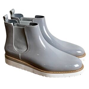 Cougar Kensington Mist Grey Rain Boots, New in Box, Size 11